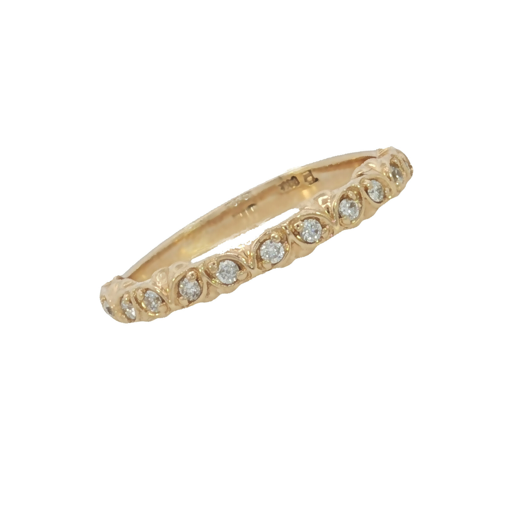 PeJay Creations Diamond Stackable Wedding Ring