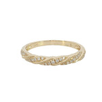 In the Rough Twist Wedding Band