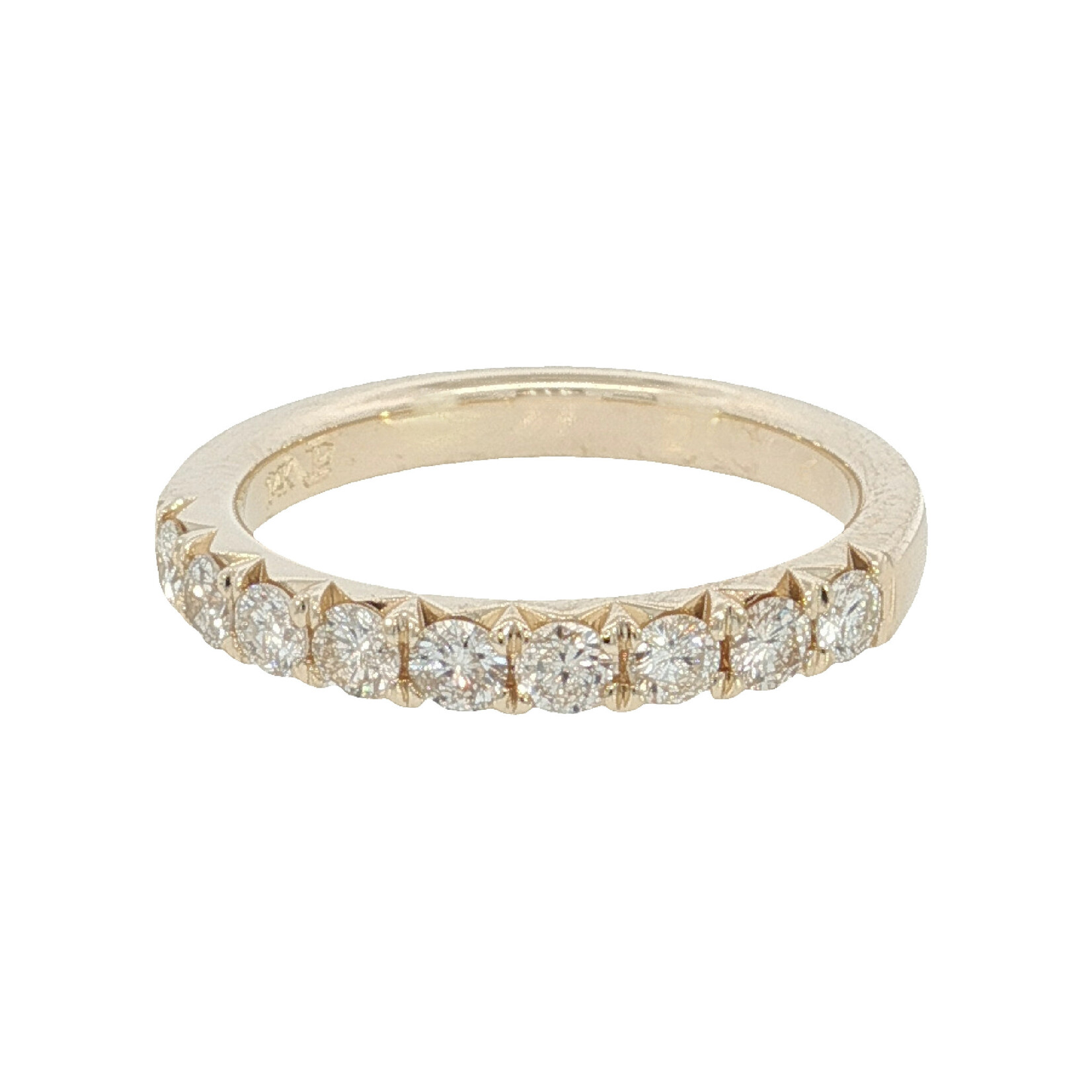 PeJay Creations PeJay 14 Karat Yellow Gold 9 Round Diamond Band