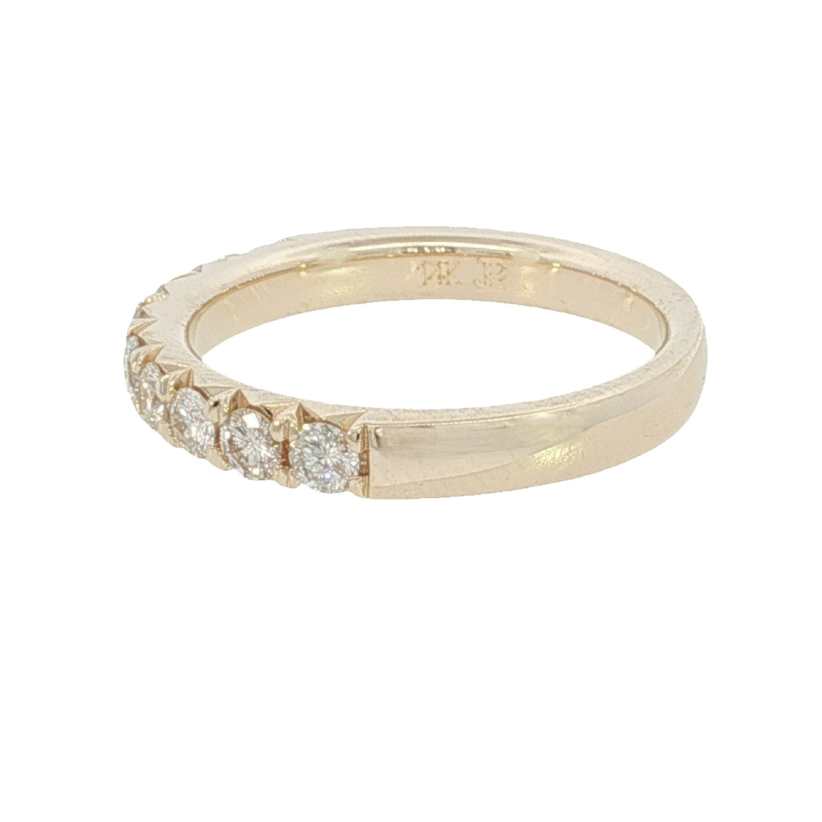 PeJay Creations PeJay 14 Karat Yellow Gold 9 Round Diamond Band