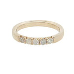 PeJay Creations PeJay 14 Karat Yellow 5 Round Diamond Band