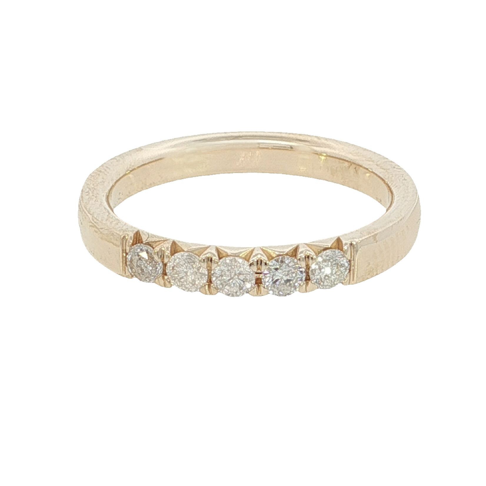 PeJay Creations PeJay 14 Karat Yellow 5 Round Diamond Band