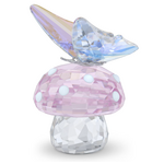 Swarovski Swar Mushroom with Butterfly