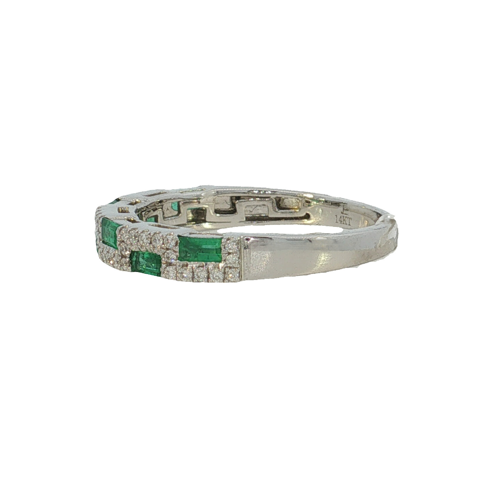 PeJay Creations PeJay Creations Emerald and Diamond Ring