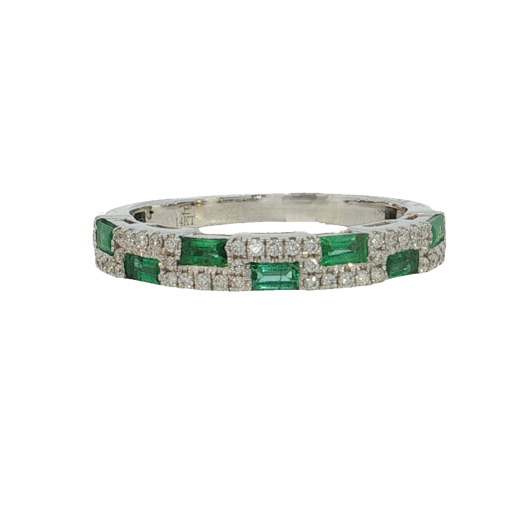 PeJay Creations PeJay Creations Emerald and Diamond Ring