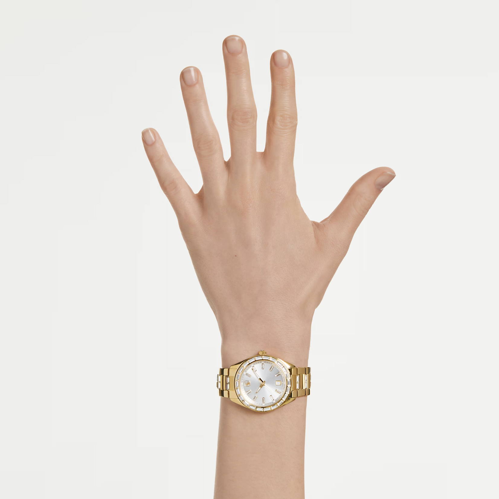 Swarovski Matrix Watch, Gold-tone finish