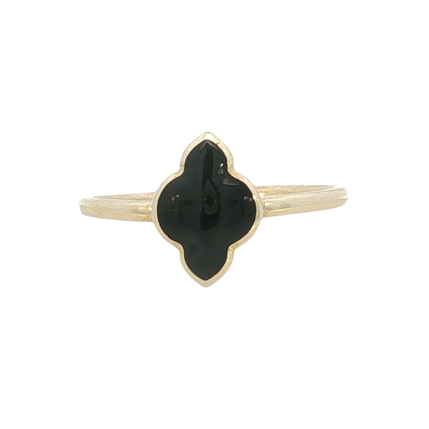 Kabana Kabana 14 Karat Yellow Gold Onyx Ring