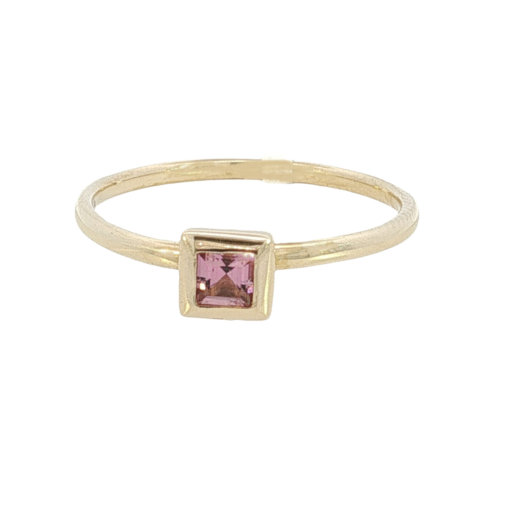 Kabana Kabana 14 Karat Yellow Gold Pink Tourmaline Ring