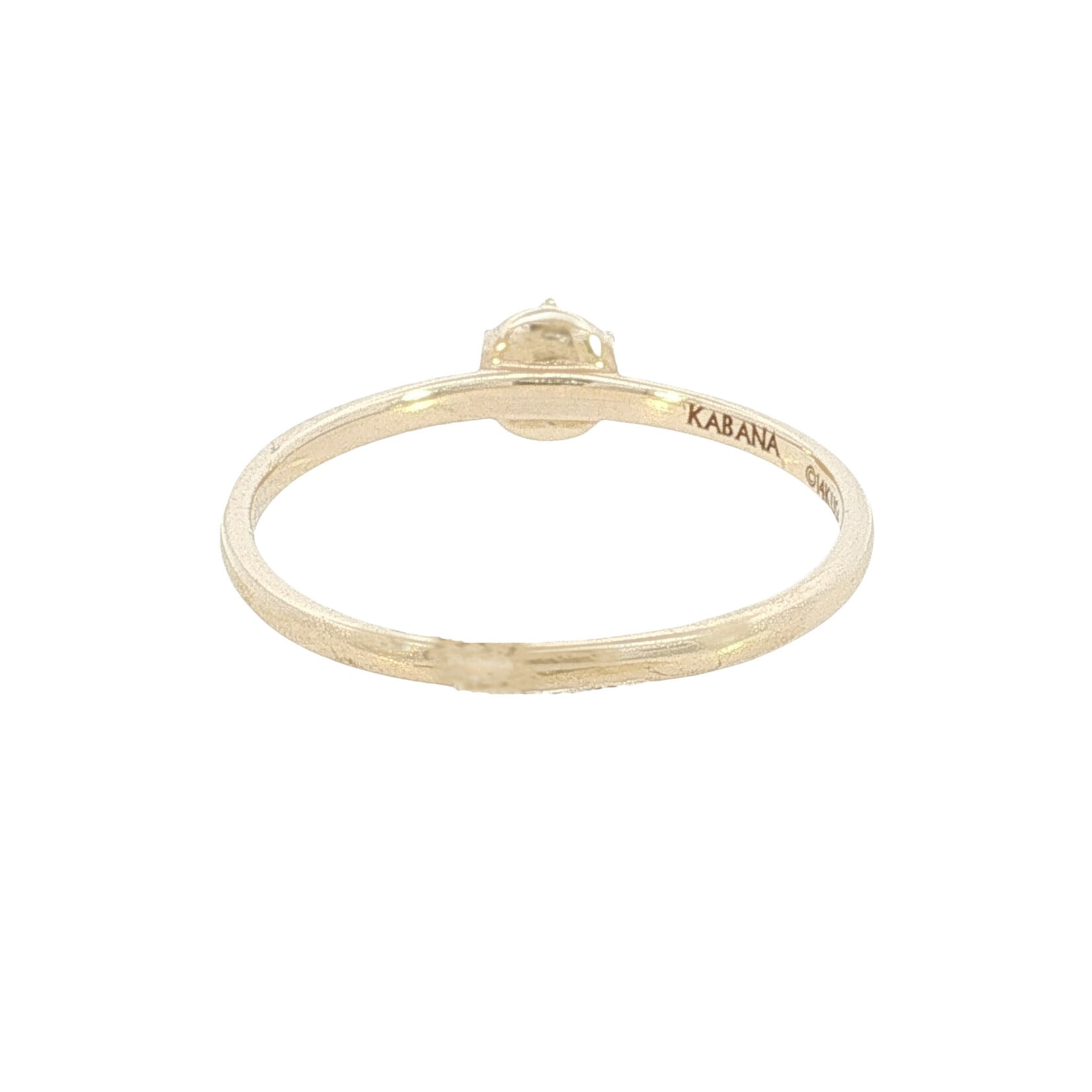 Kabana Kabana 14 Karat Yellow Gold Diamond Ring