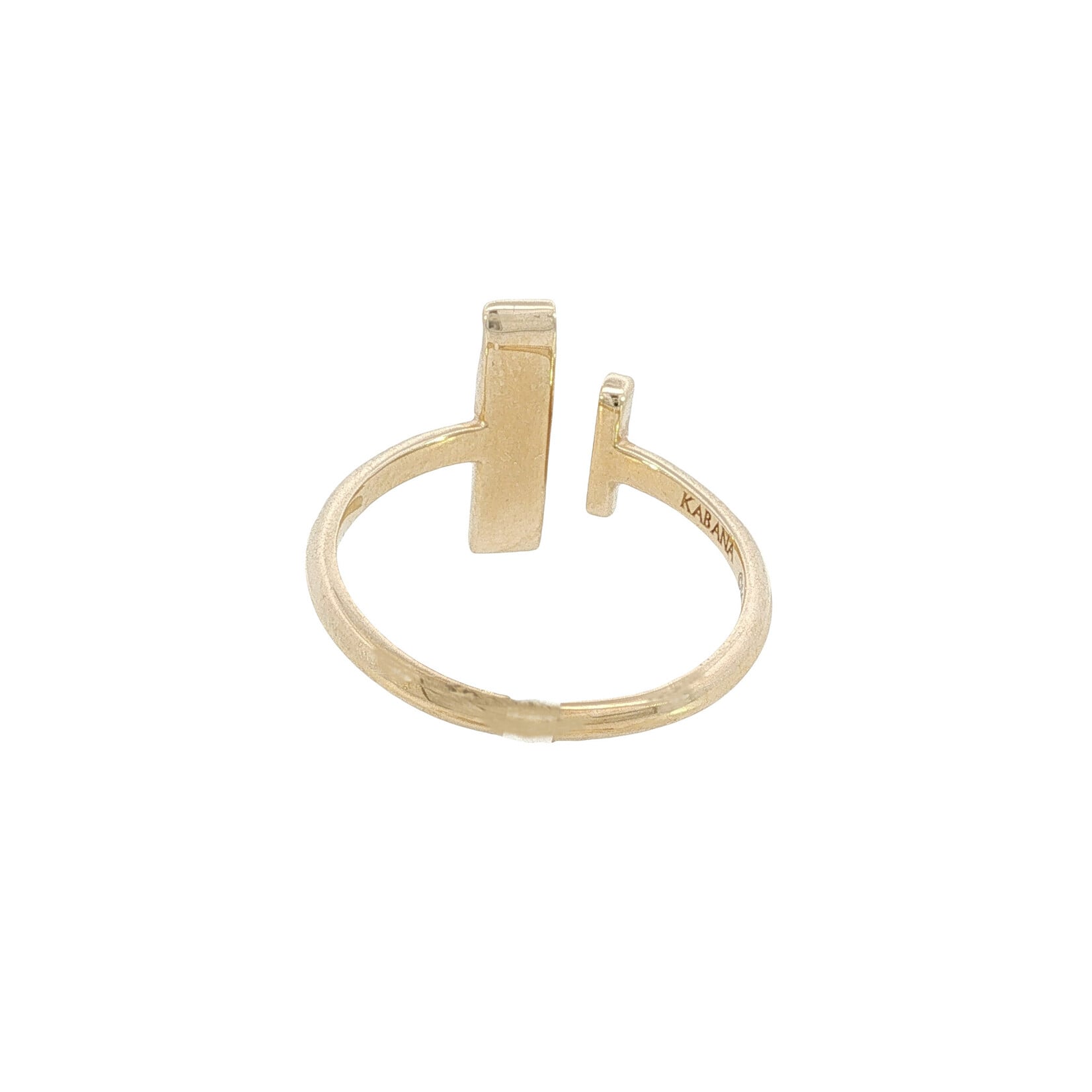 Kabana Kabana 14 Karat Yellow Gold Turquoise and Diamond Ring