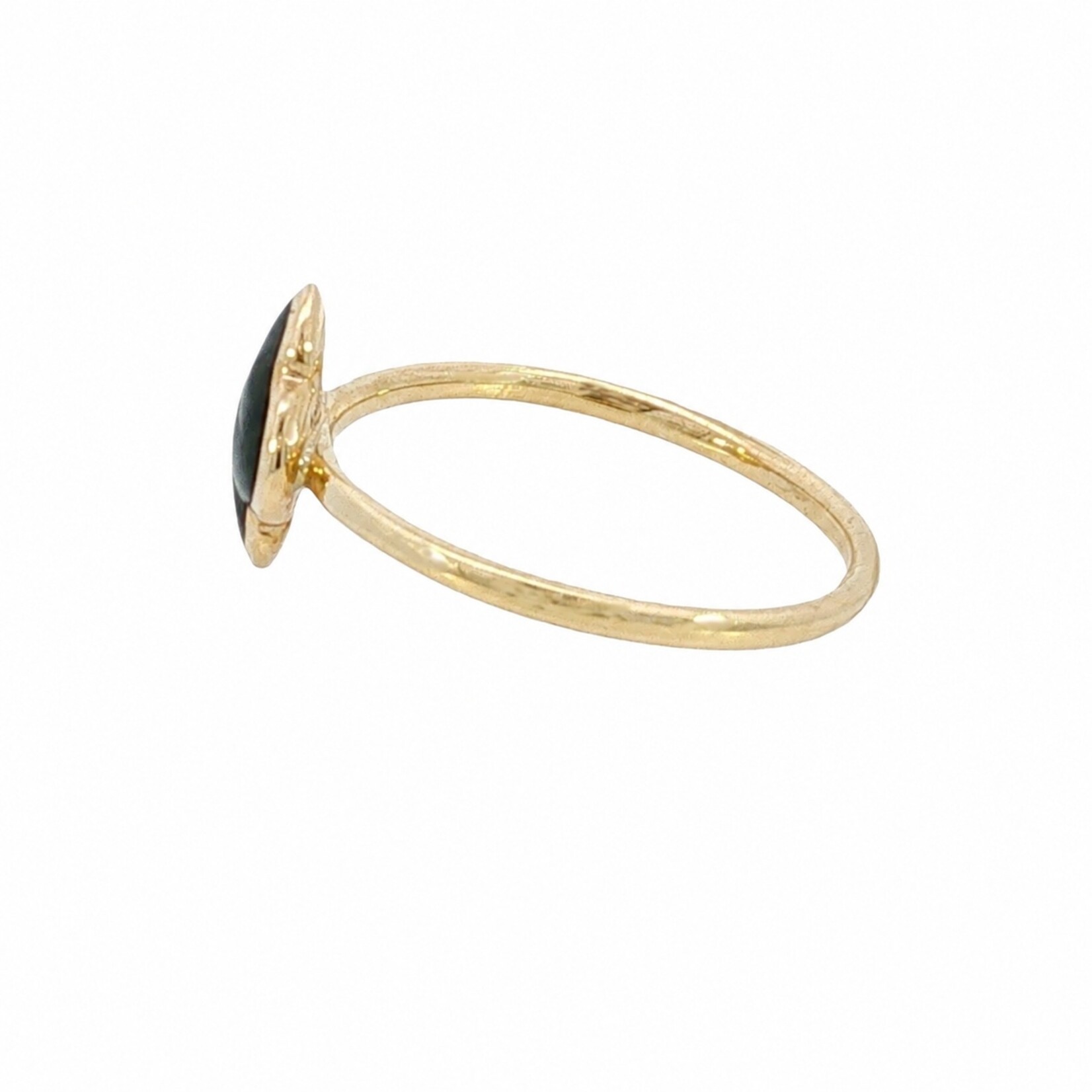 Kabana Kabana 14 Karat Yellow Gold Onyx Ring