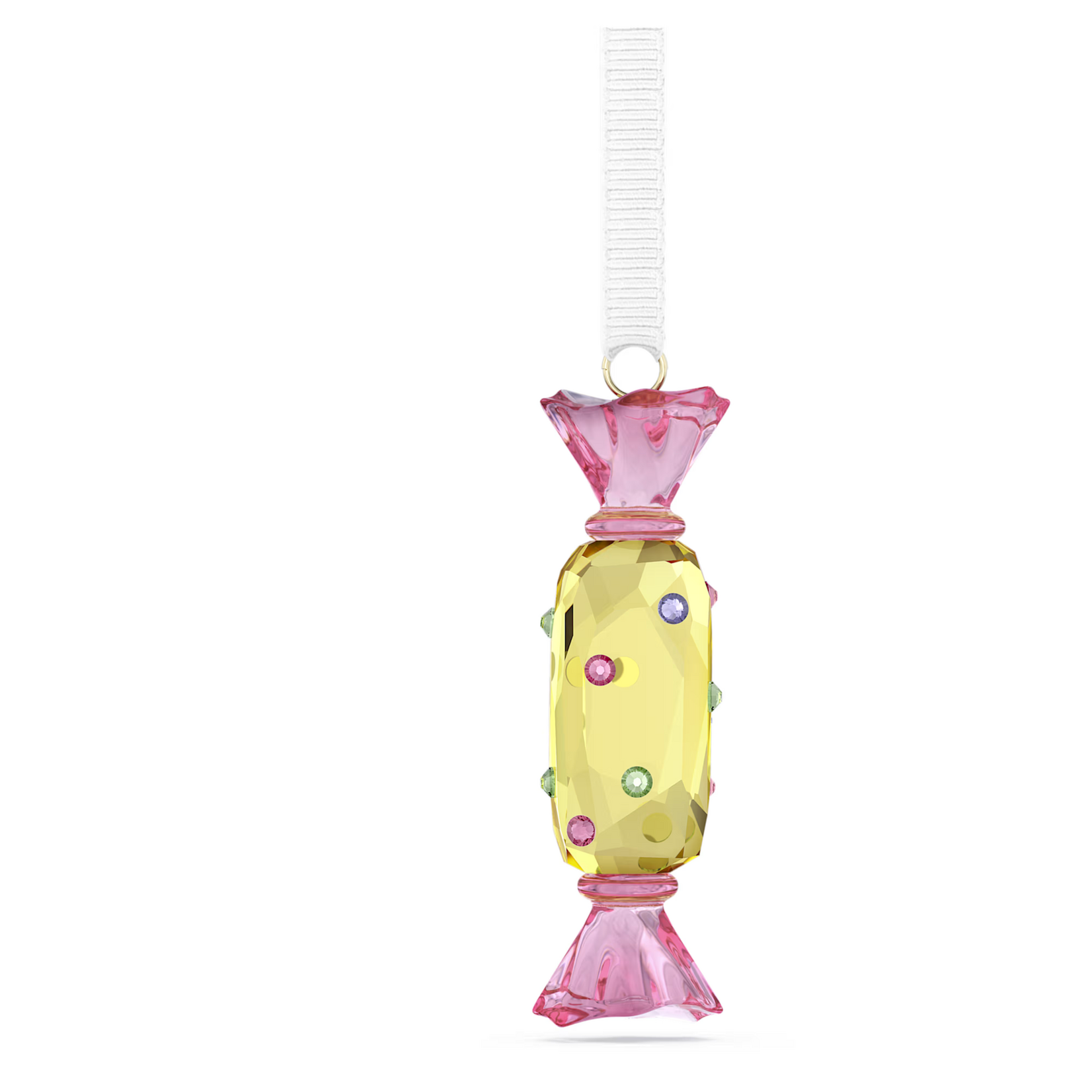 Swarovski Swarovski Holiday Cheers Yellow Candy Ornament