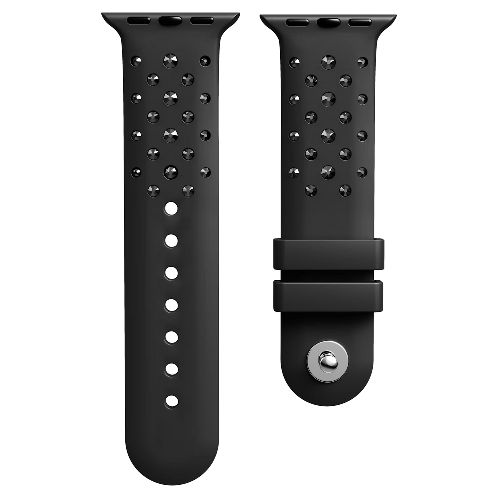 Swarovski Swarovski Black Watch Strap