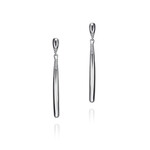 Long Earrings in Sterling Silver
