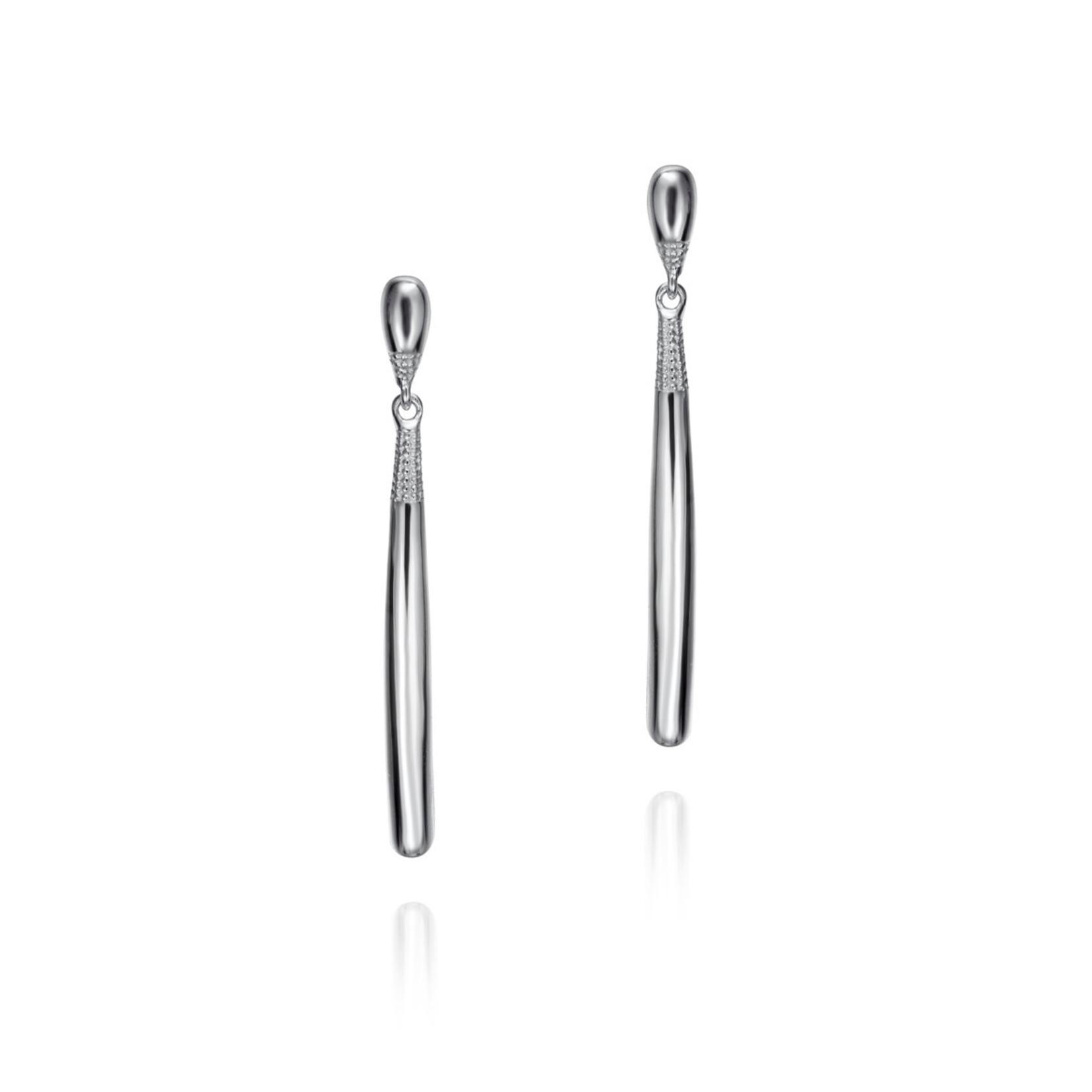 Long Earrings in Sterling Silver