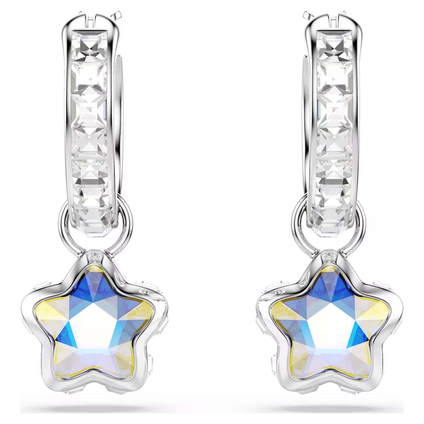 Swarovski Chroma Star Drop Earrings