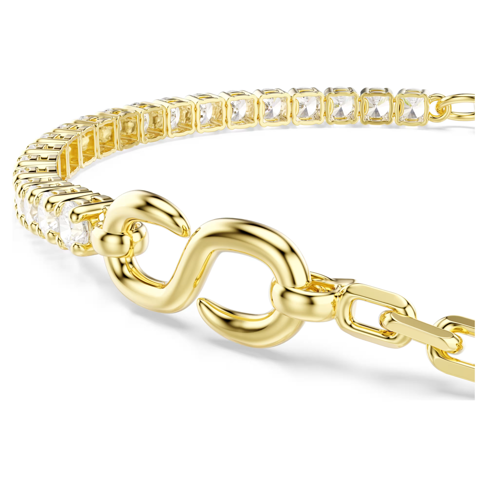 Swarovski Matrix Bracelet 18KY Plated