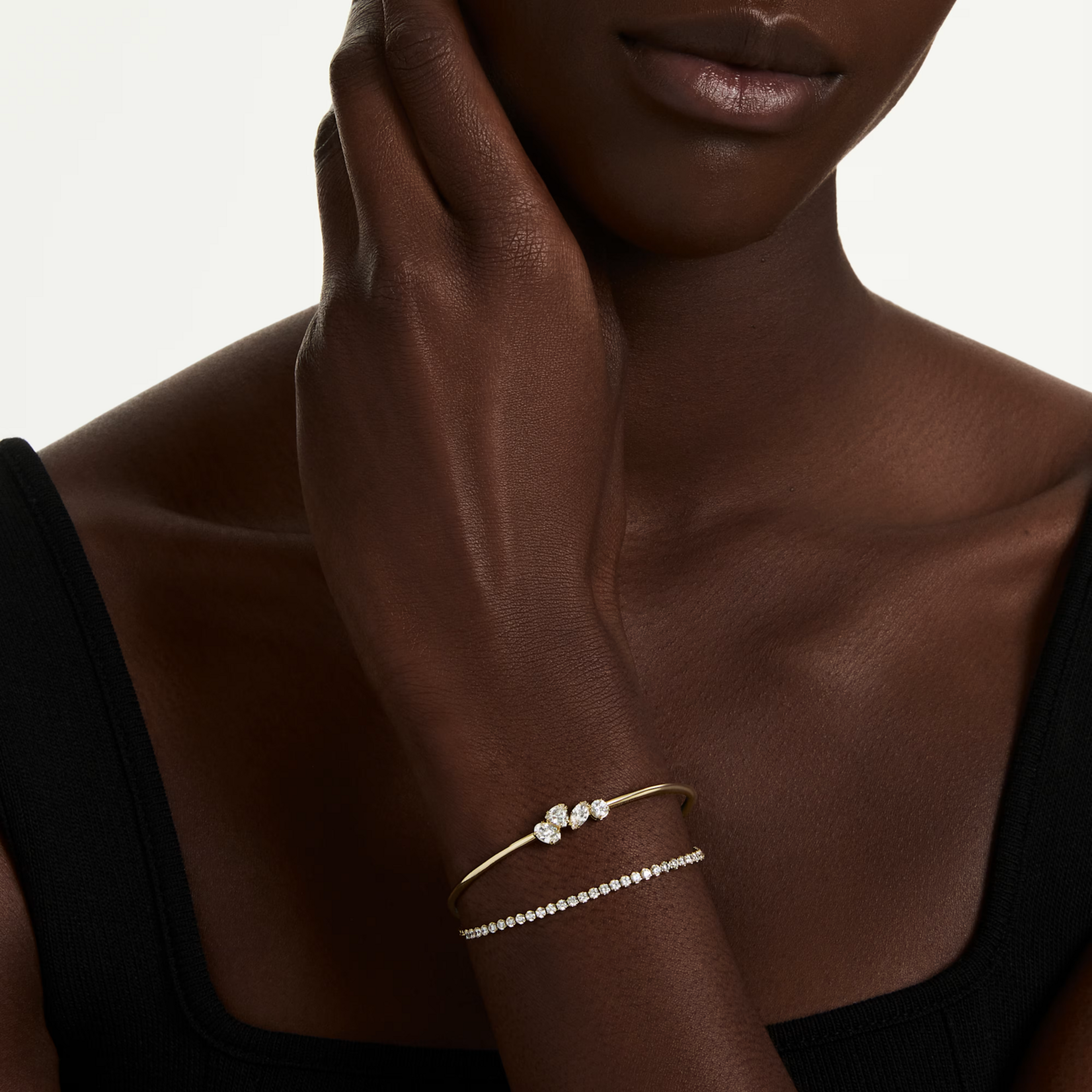 Swarovski Mesmera Bracelet 18KY Gold Plated