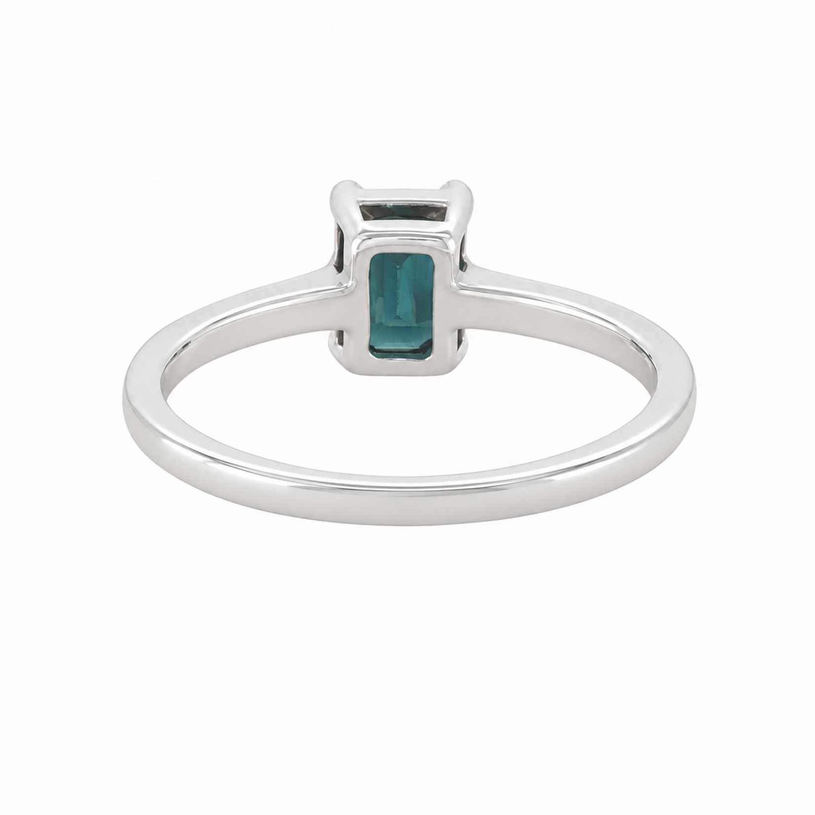 14KW Blue Sapphire Ring
