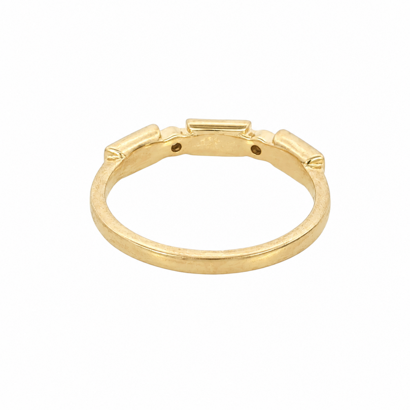 Kabana 14 Karat Yellow Gold Ring with Diamonds, Yellow MOP, Spiny Oyster, and Spiny Red Oyster
