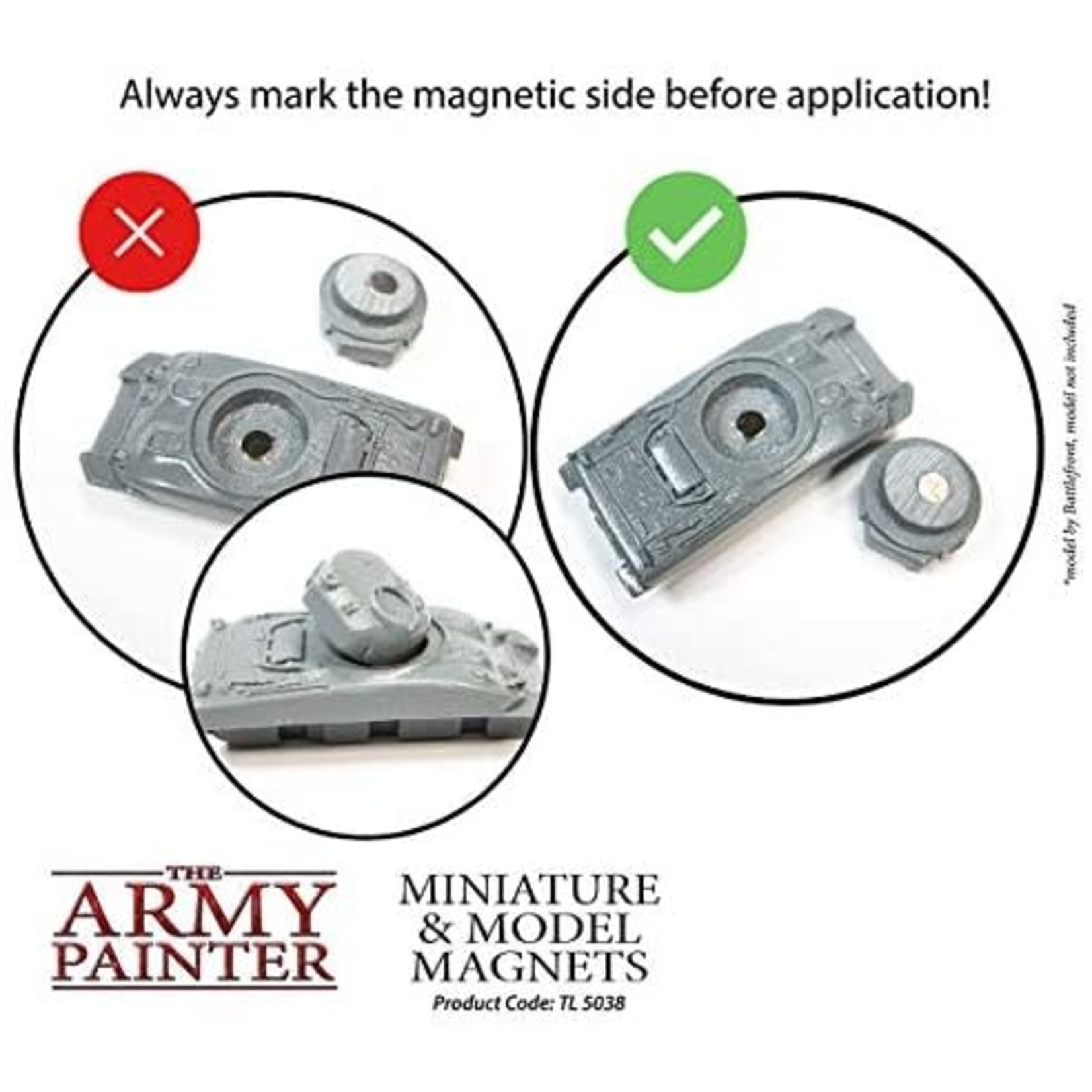 THE ARMY PAINTER MINIATURE AND MODEL MAGNETS