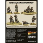 Warlord Games Blitzkrieg German  Support Group (HQ, Mortar & MMG)