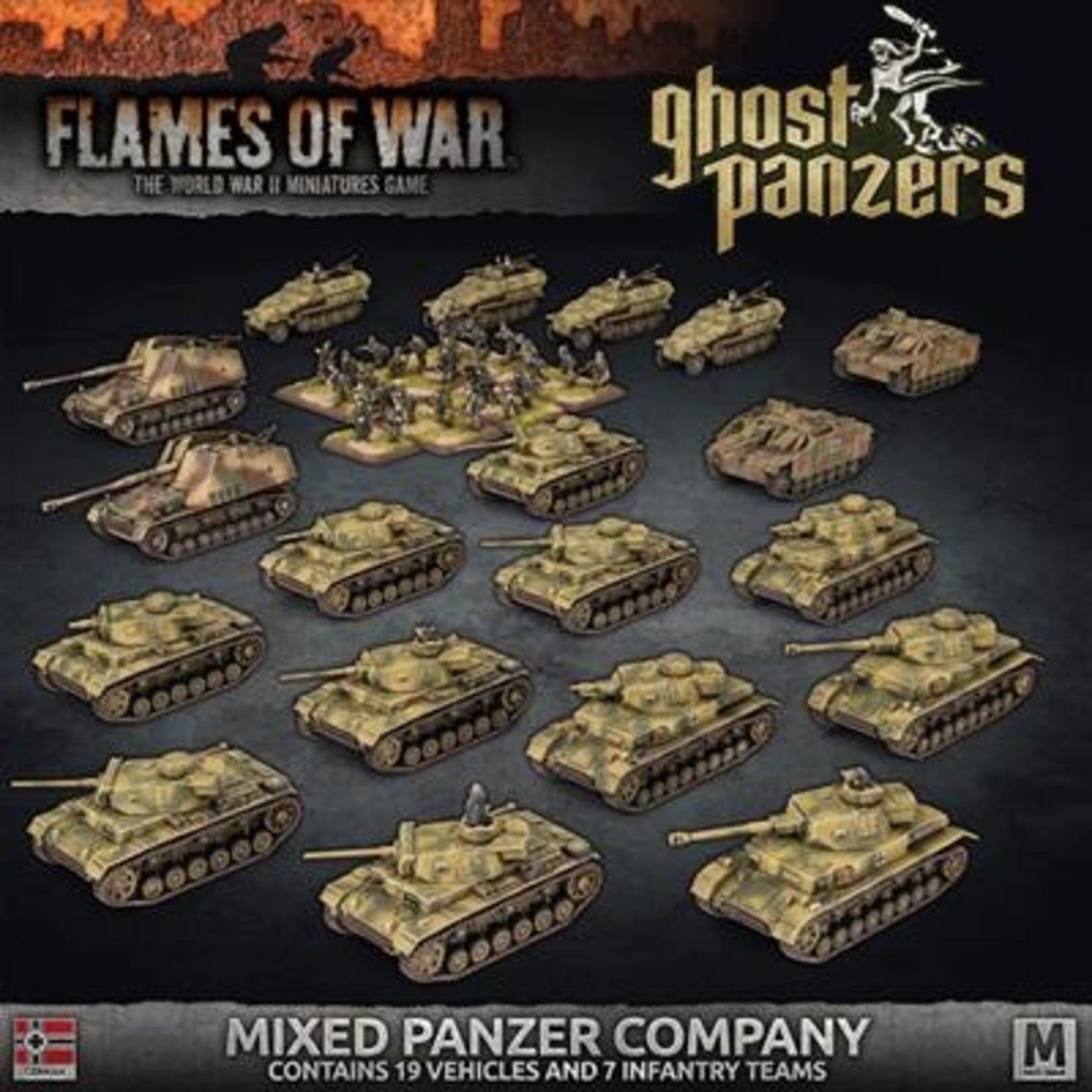 Battlefront Miniatures Ghost Panzers Mixed Panzer Company Army Deal