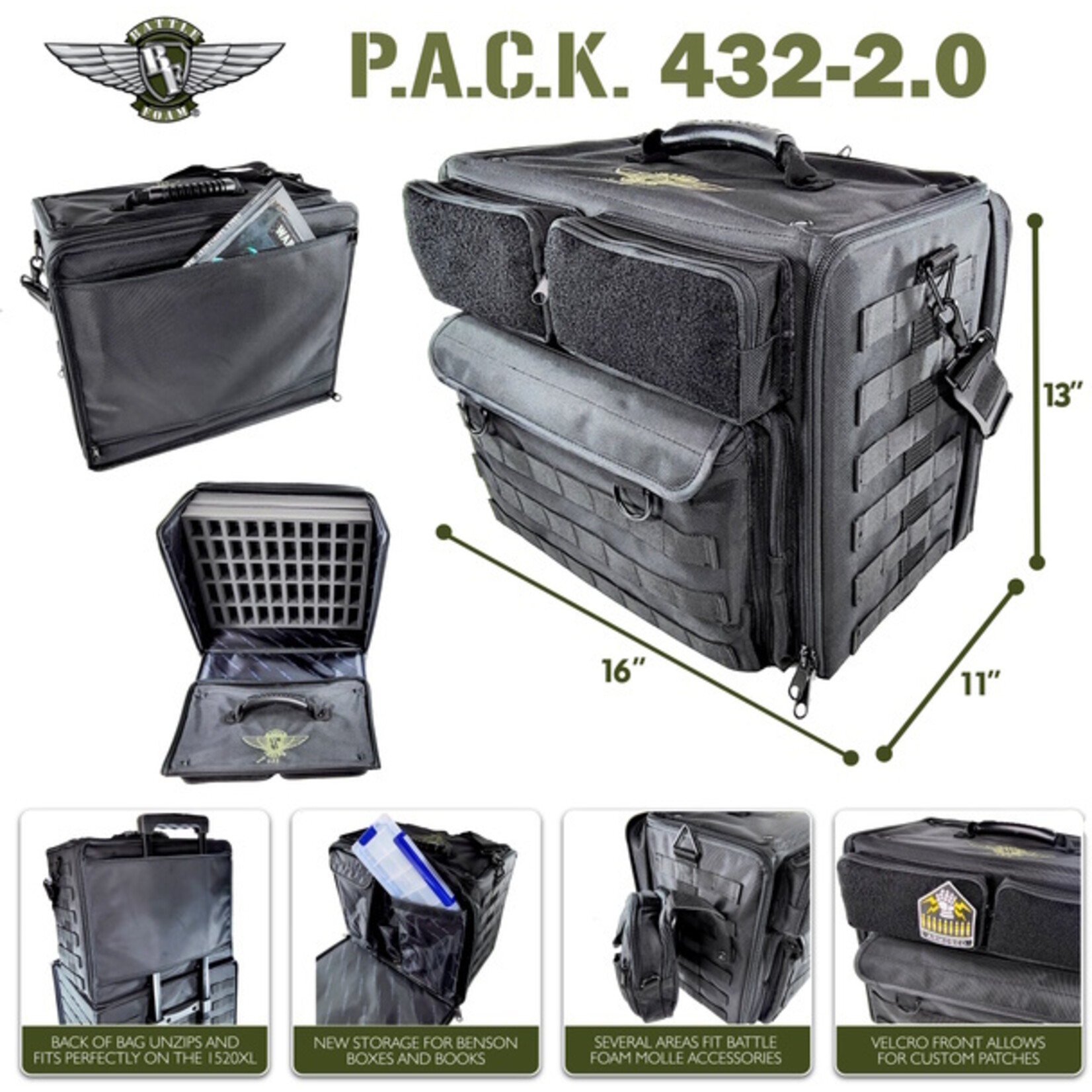 Battle Foam - PACK 720 with Pluck Foam