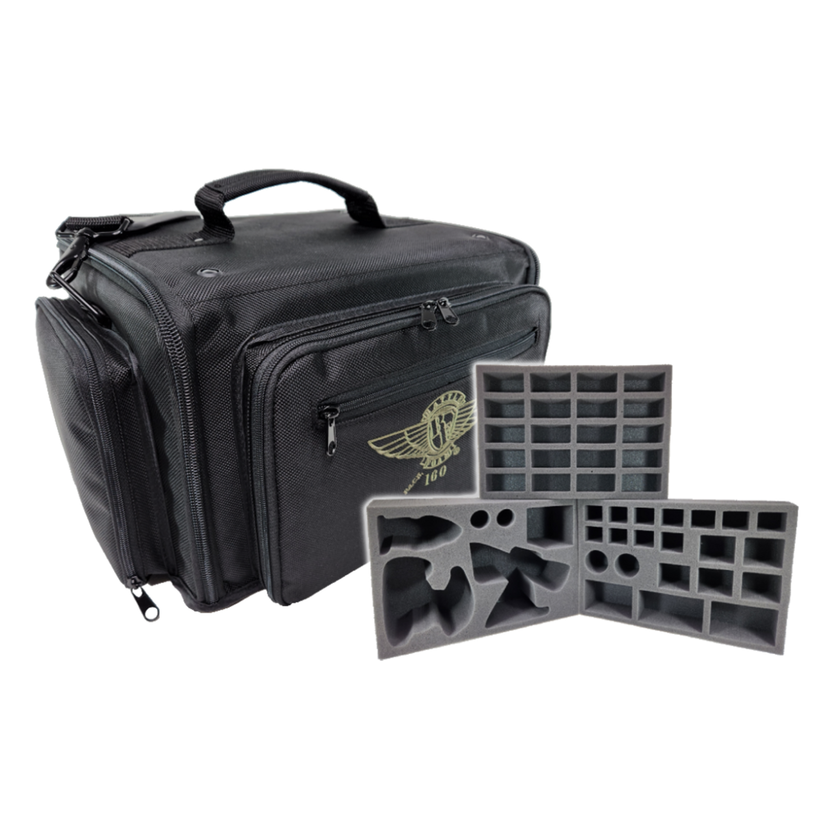 The Battle Bag - Army Carrying Case - Foam Tray 3.5 inch 