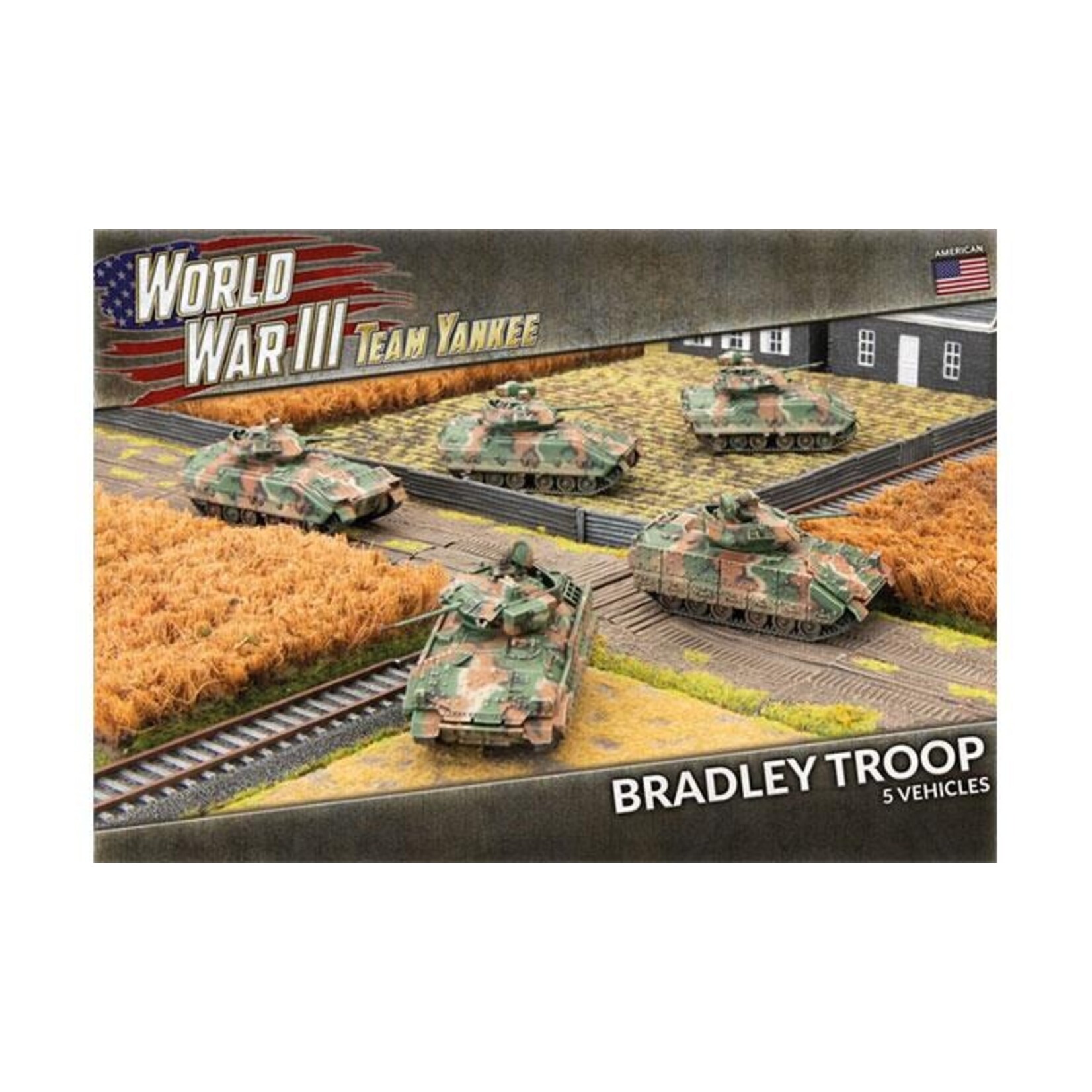 Battlefront Miniatures Bradley Troop (WWIII x5 Tanks Plastic)
