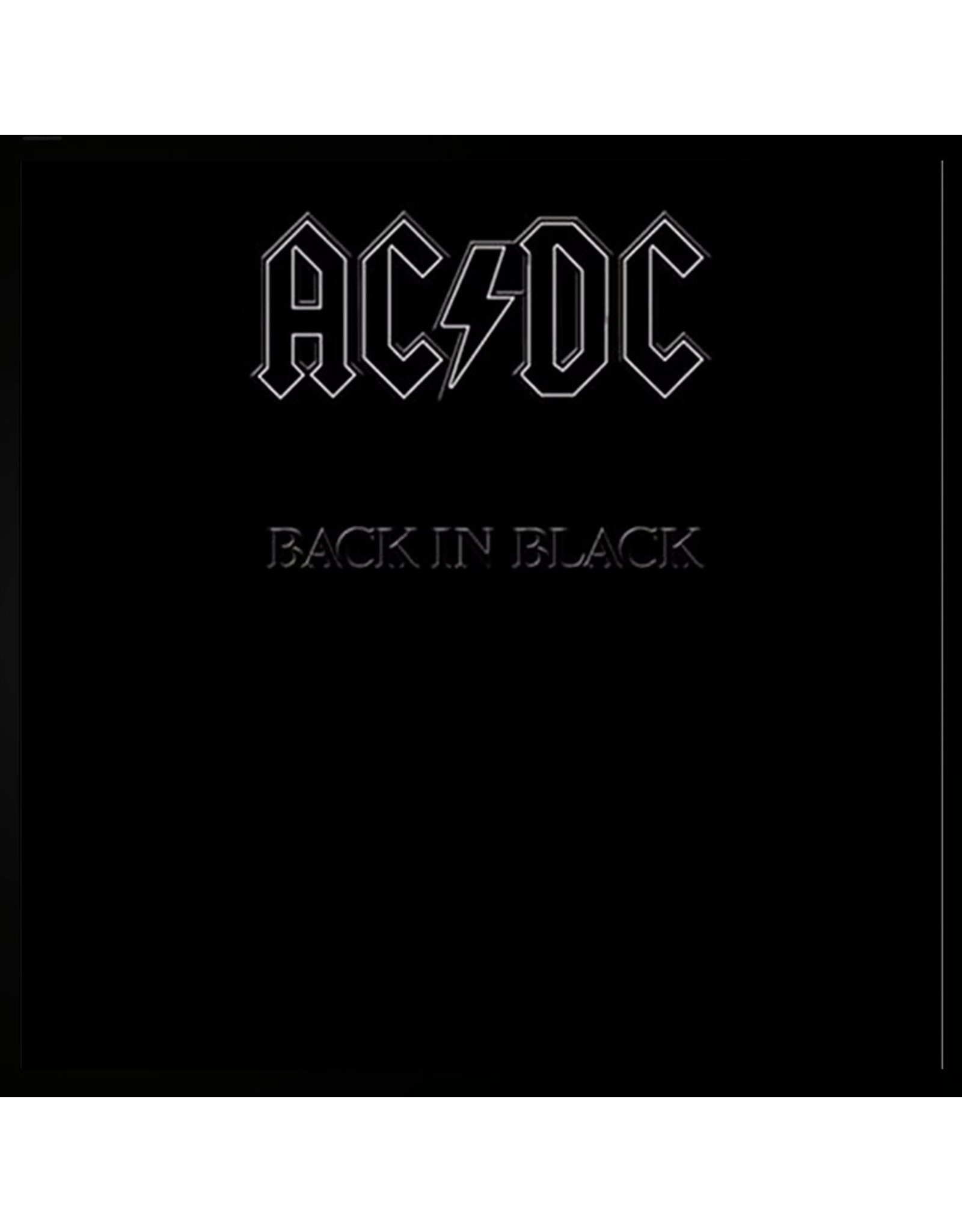 AC DC BACK IN BLACK LPレコード