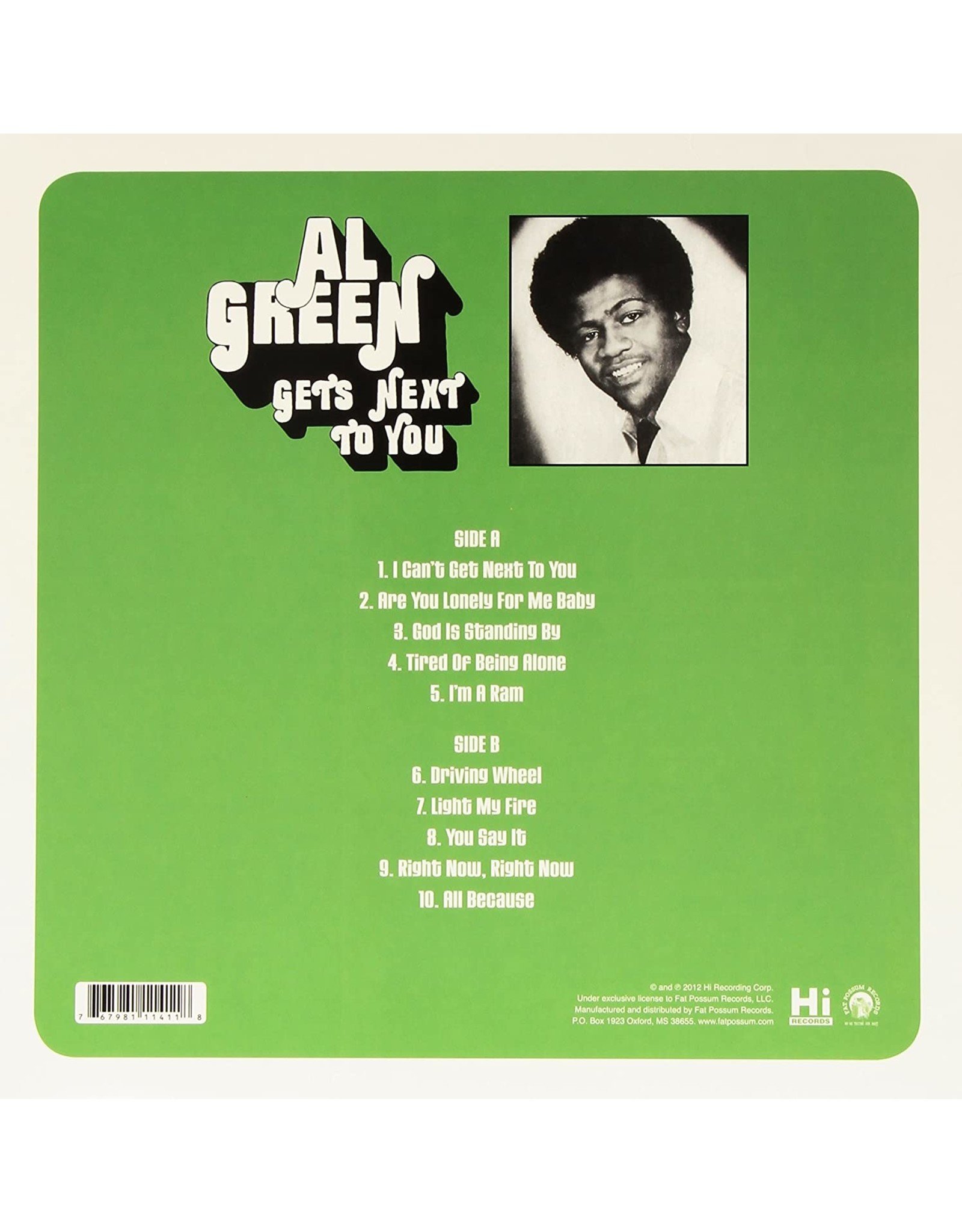 Al Green - Gets Next To You