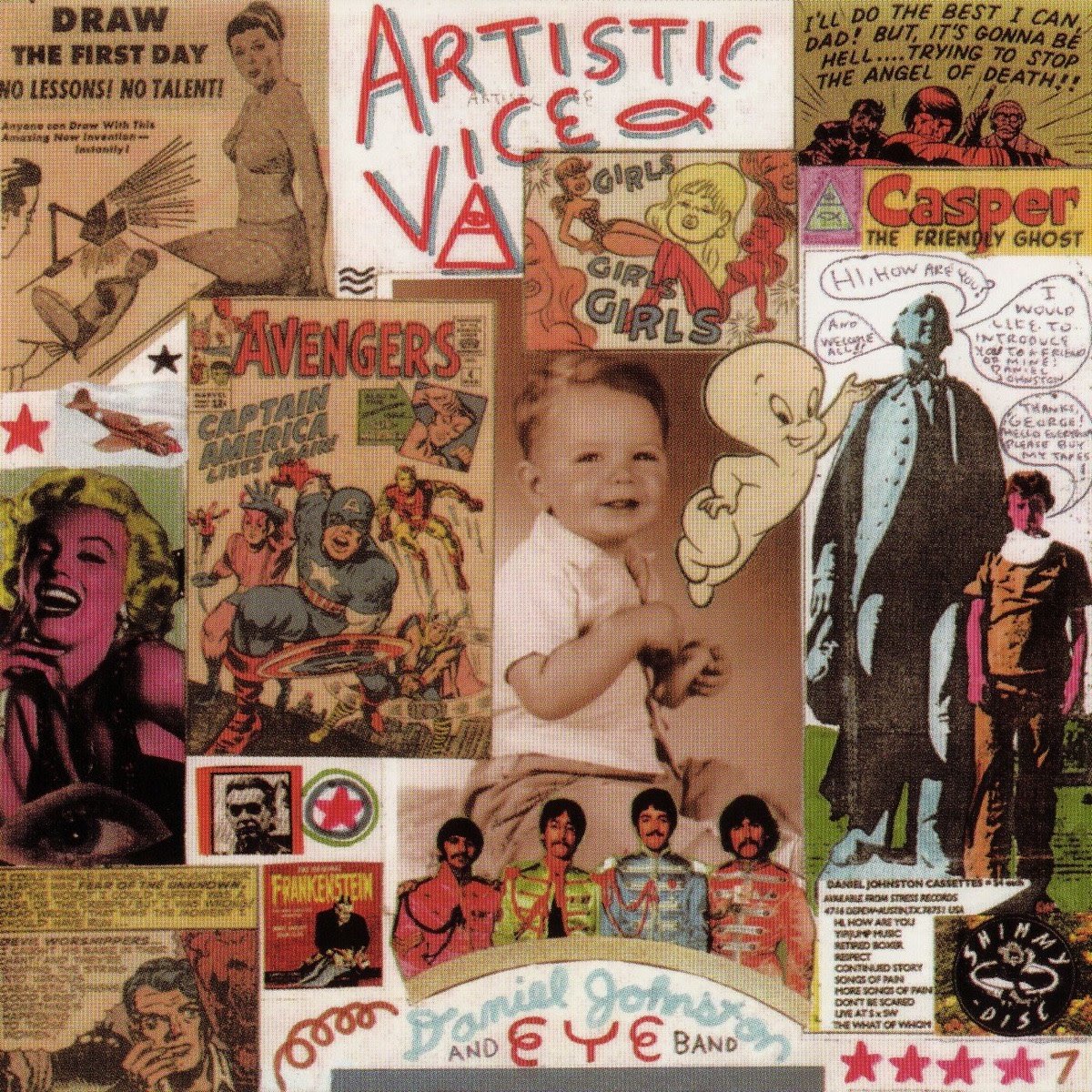 Daniel Johnston - Artistic Vice / 1990