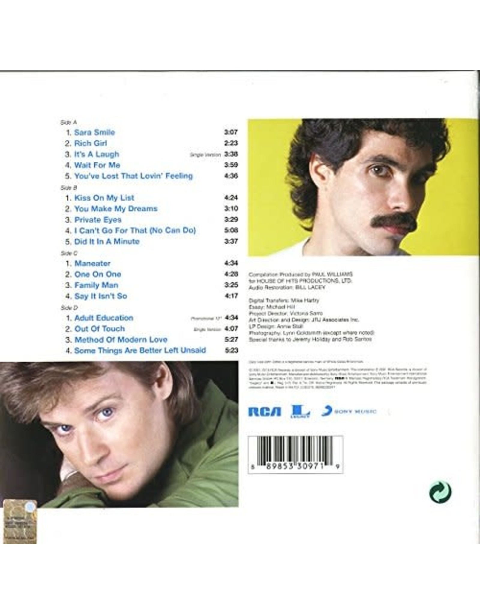 Daryl Hall / John Oates - The Very Best Of Hall & Oates