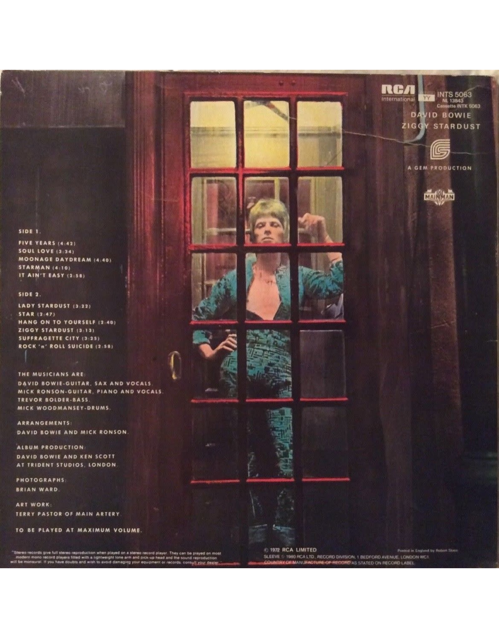 David Bowie - Rise & Fall Of Ziggy Stardust & The Spiders From Mars
