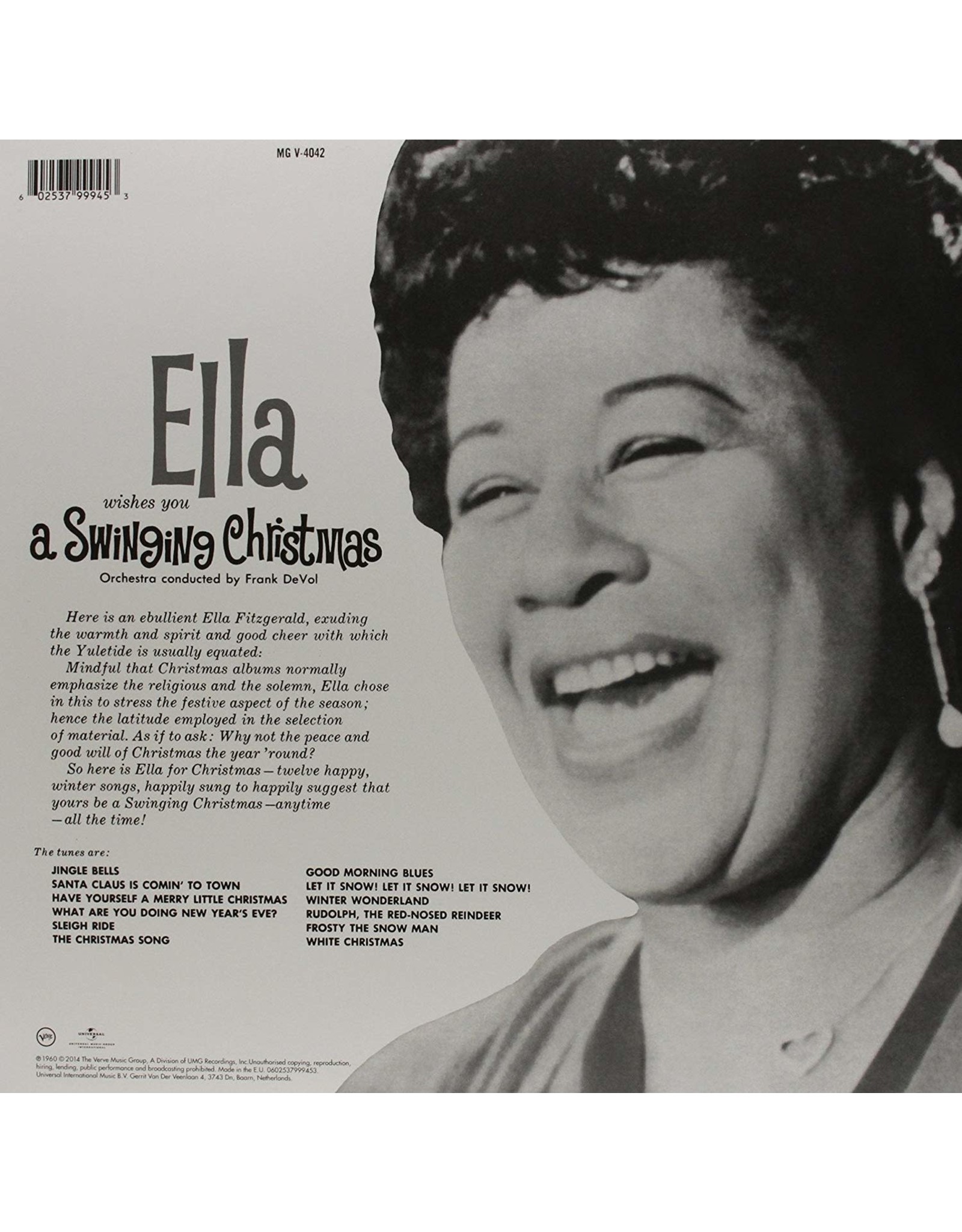 Ella Fitzgerald - Ella Wishes You a Swinging Christmas (Acoustic  Sounds Series)