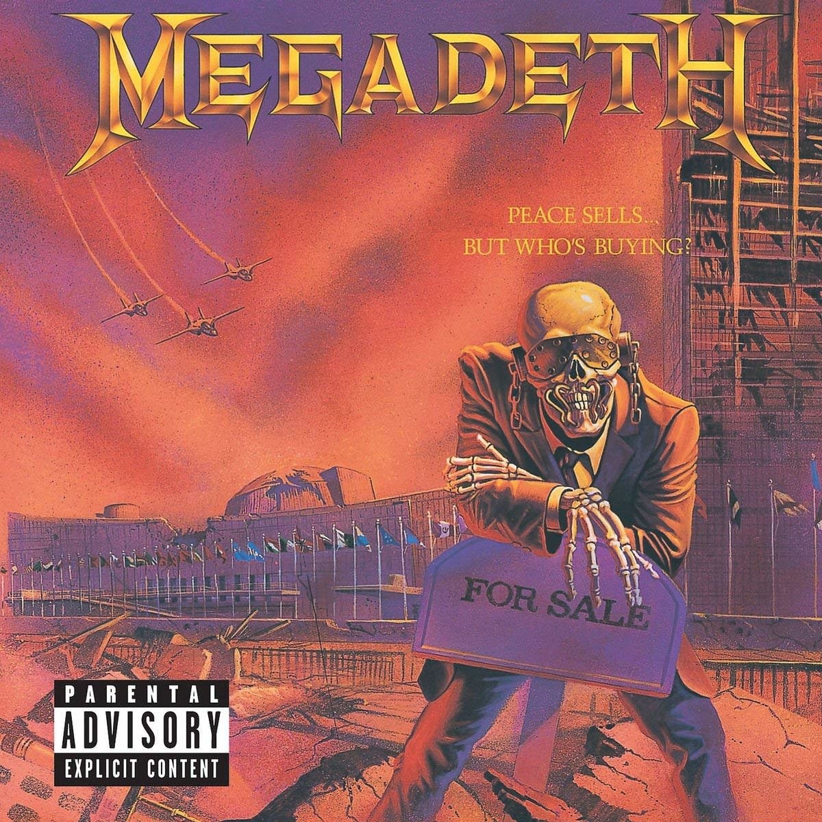 [未使用品 レコード7]　On Her Majesty's Request;ep Megadeth - Peace Sells But Who's Buying? (Vinyl) - Pop Music