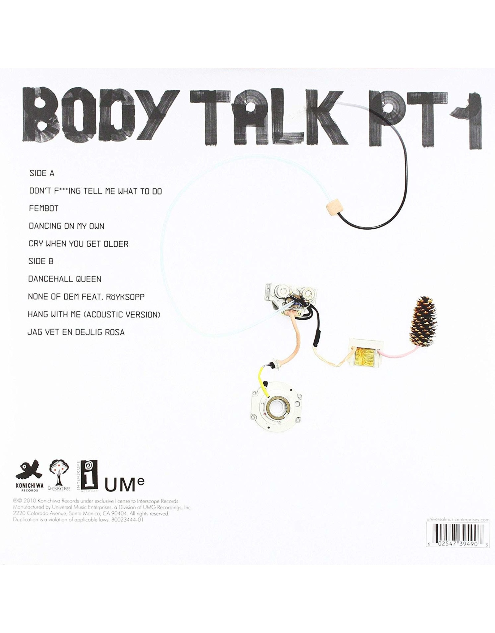 Robyn - Body Talk PT1 (Orange Vinyl)