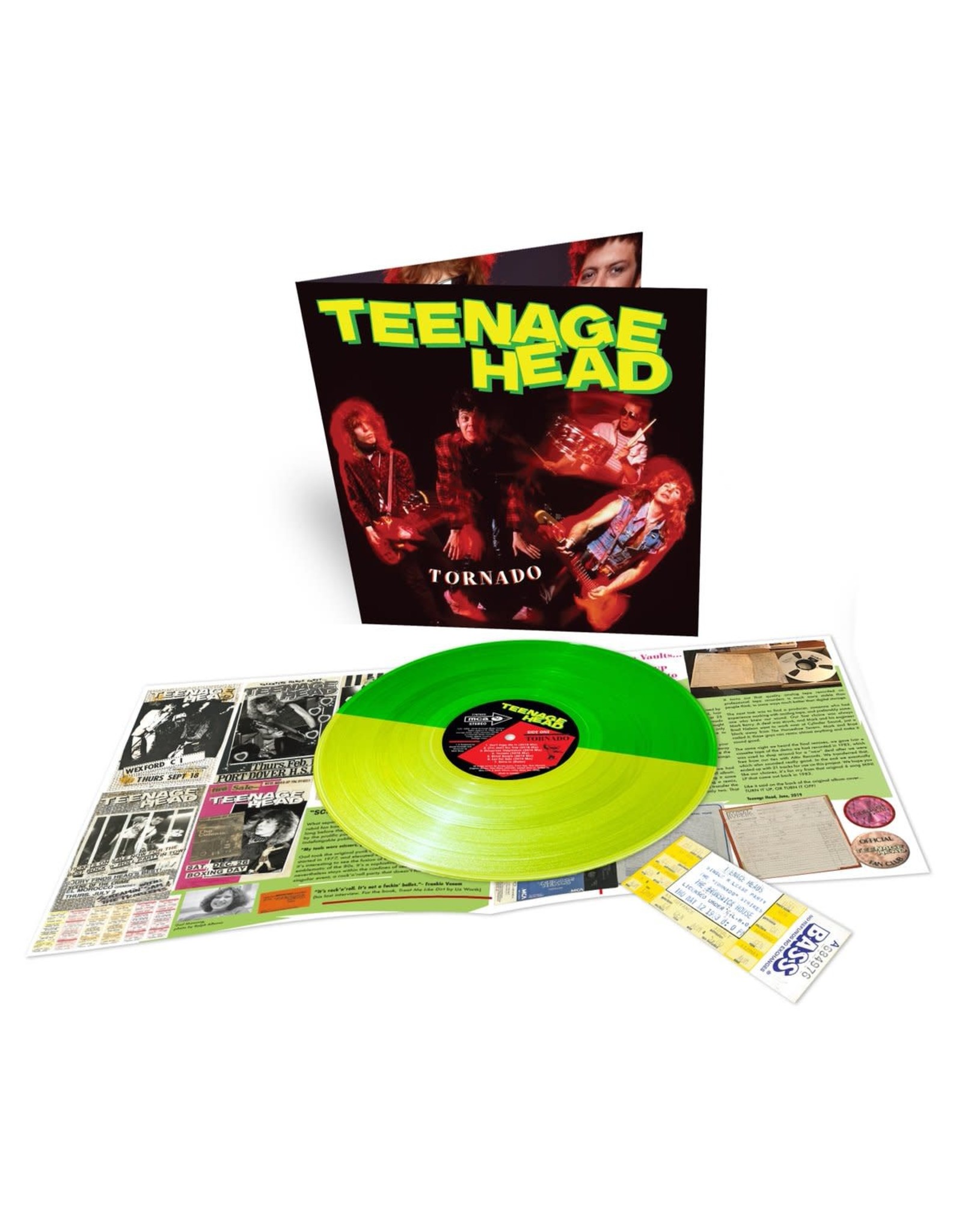 Teenage Head - Tornado (Green / Yellow Vinyl)