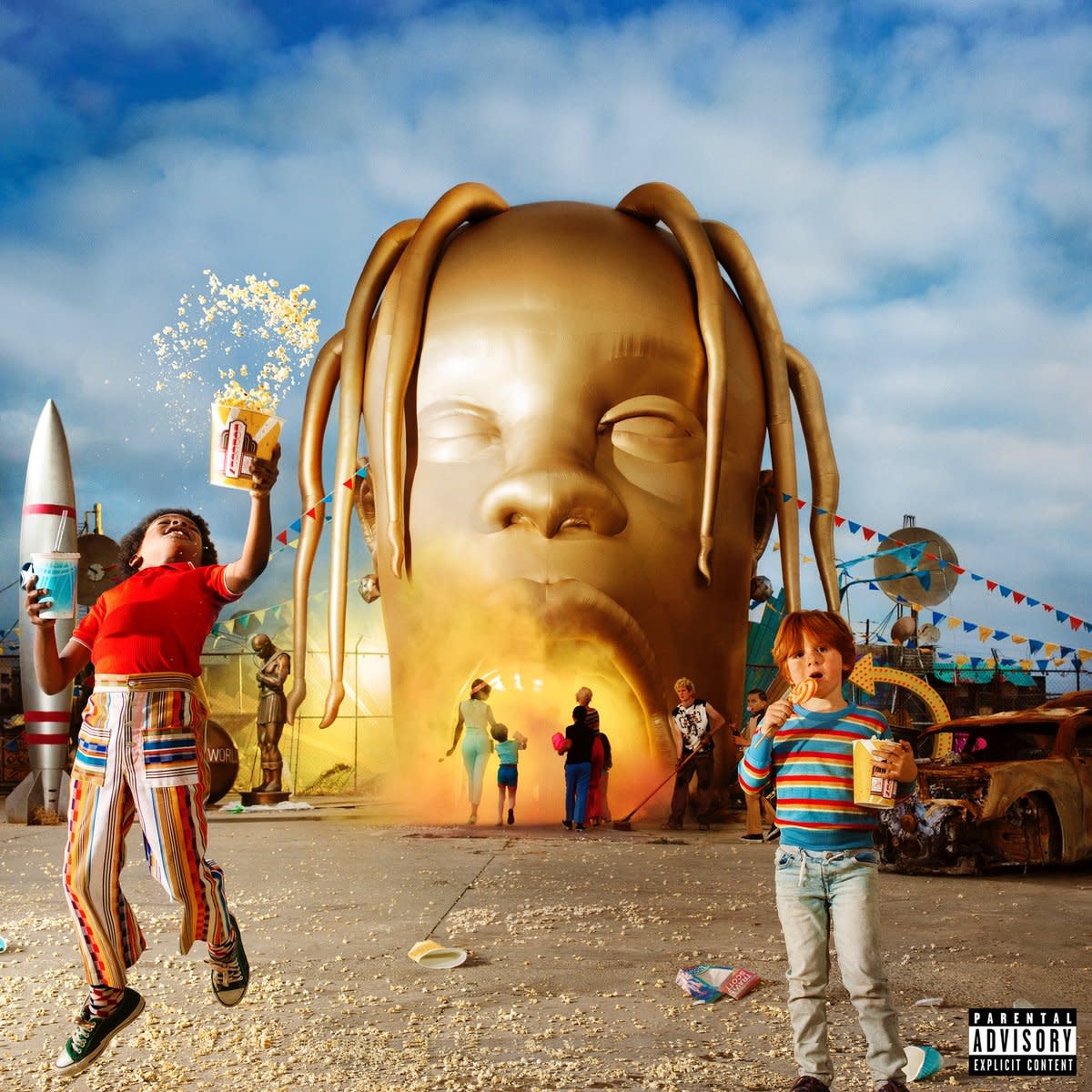 TRAVIS SCOTT - ASTROWORLD 貴重 別ジャケ レコード