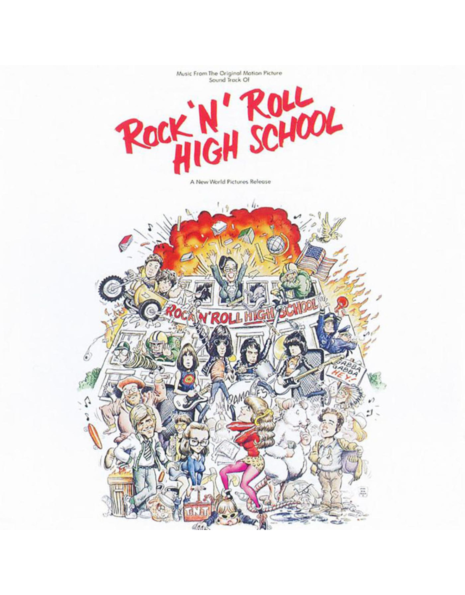Various - Rock 'N' Roll High School (Music From The Motion Picture) [Fire Vinyl]