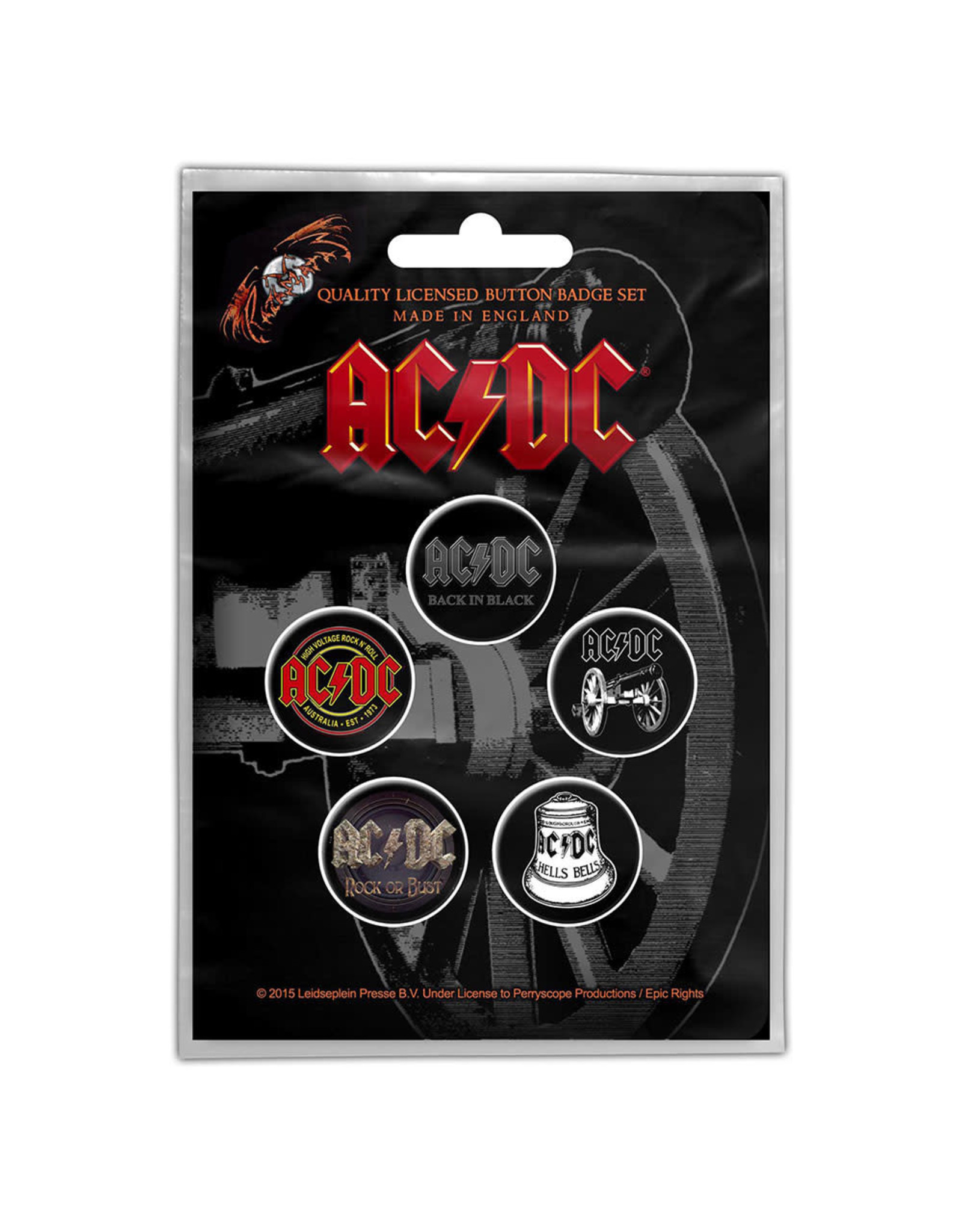 AC/DC / Classic Albums Button Pack