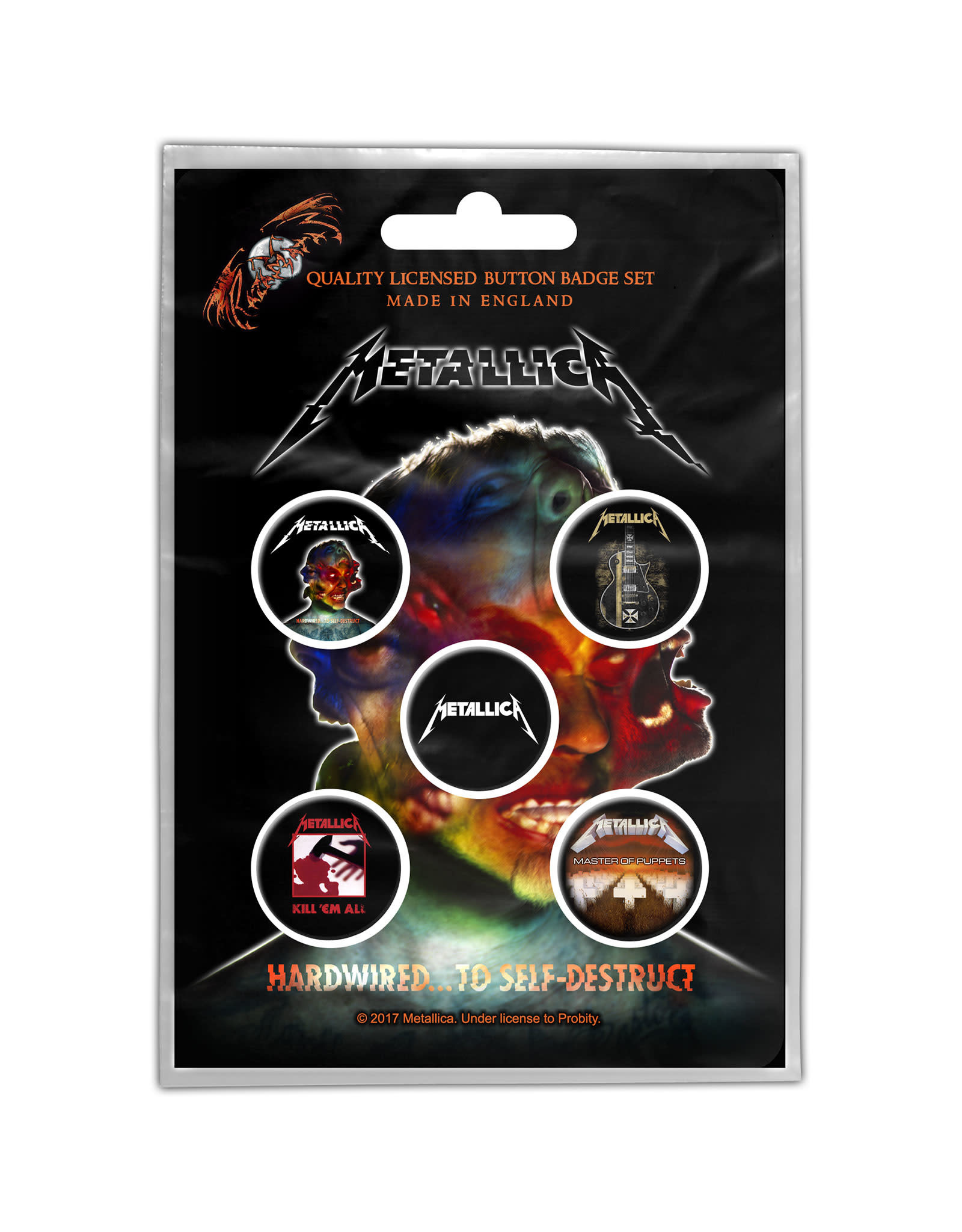 Metallica / Classic Album Button Pack