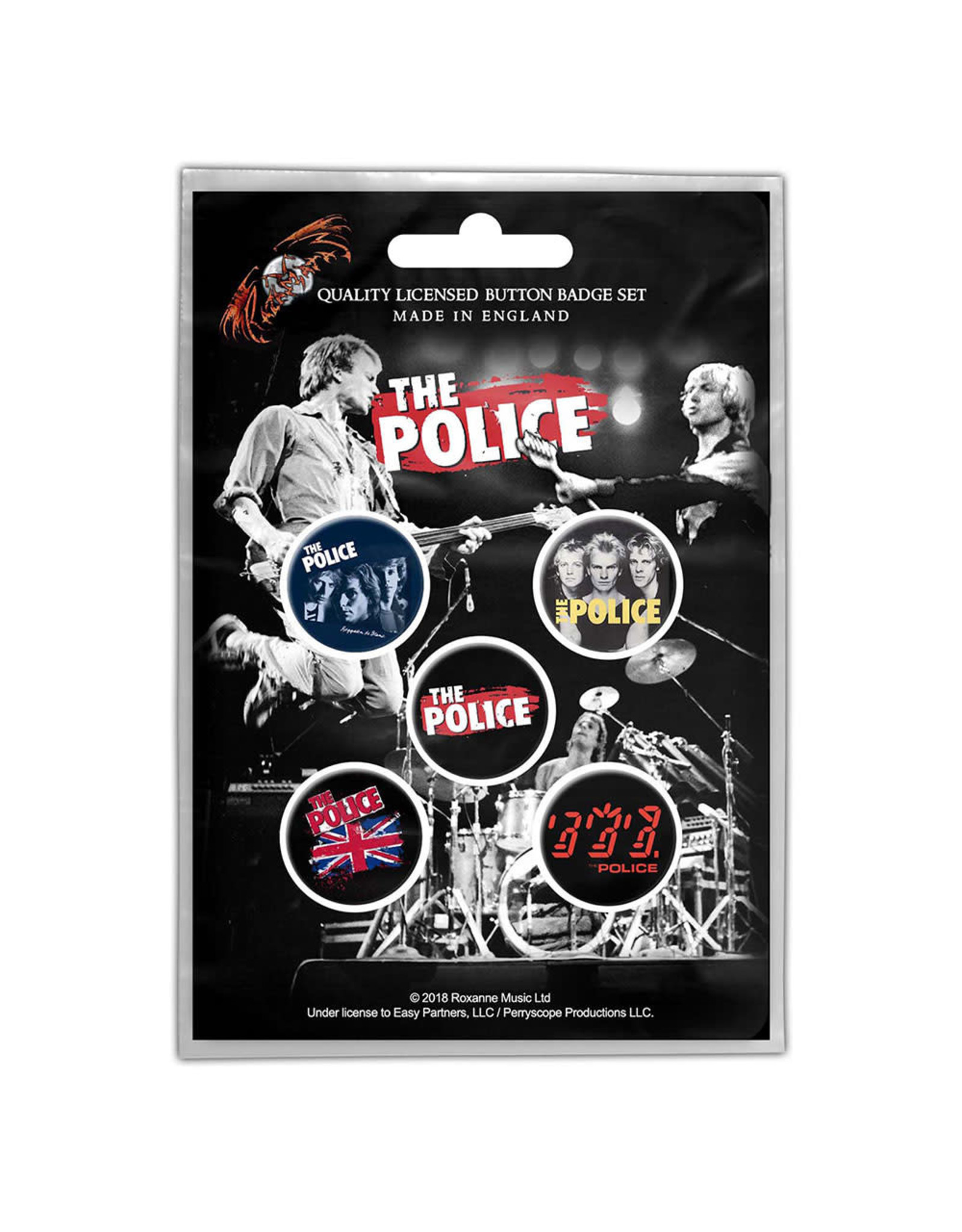 The Police / Classic Albums Button Pack