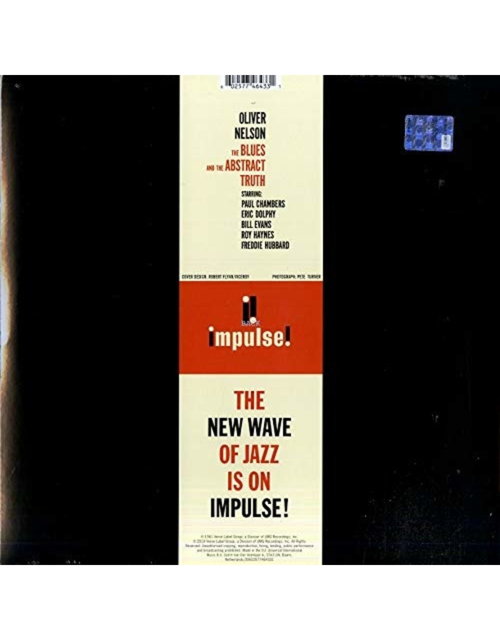 Oliver Nelson - The Blues & The Abstract Truth (Impulse! Orange Vinyl)