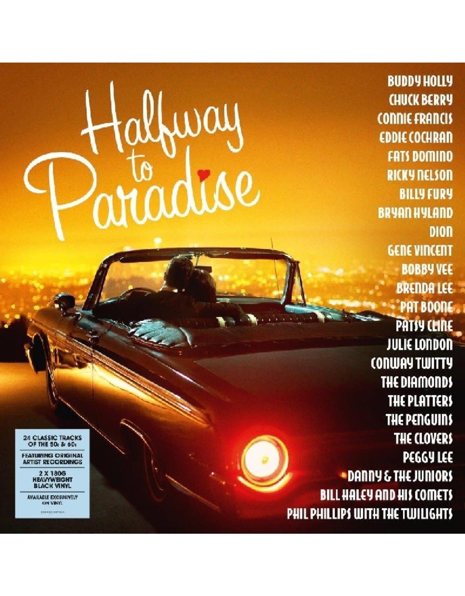 Various - Halfway To Paradise: 24 Hit Singles From The '50s and '60s