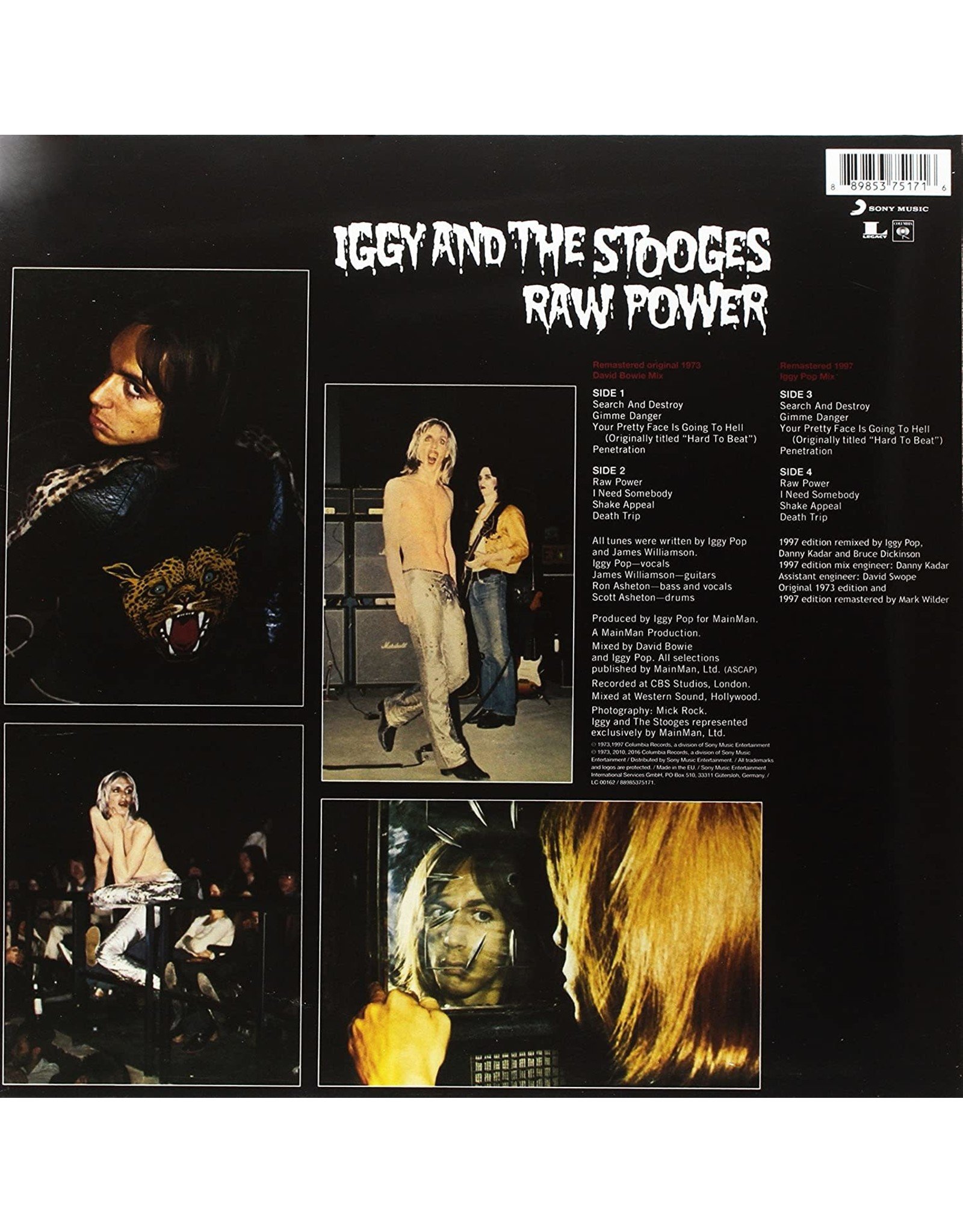 Stooges　(Legacy　Raw　Iggy　Pop　Edition)　(Vinyl)　Power　The　Music