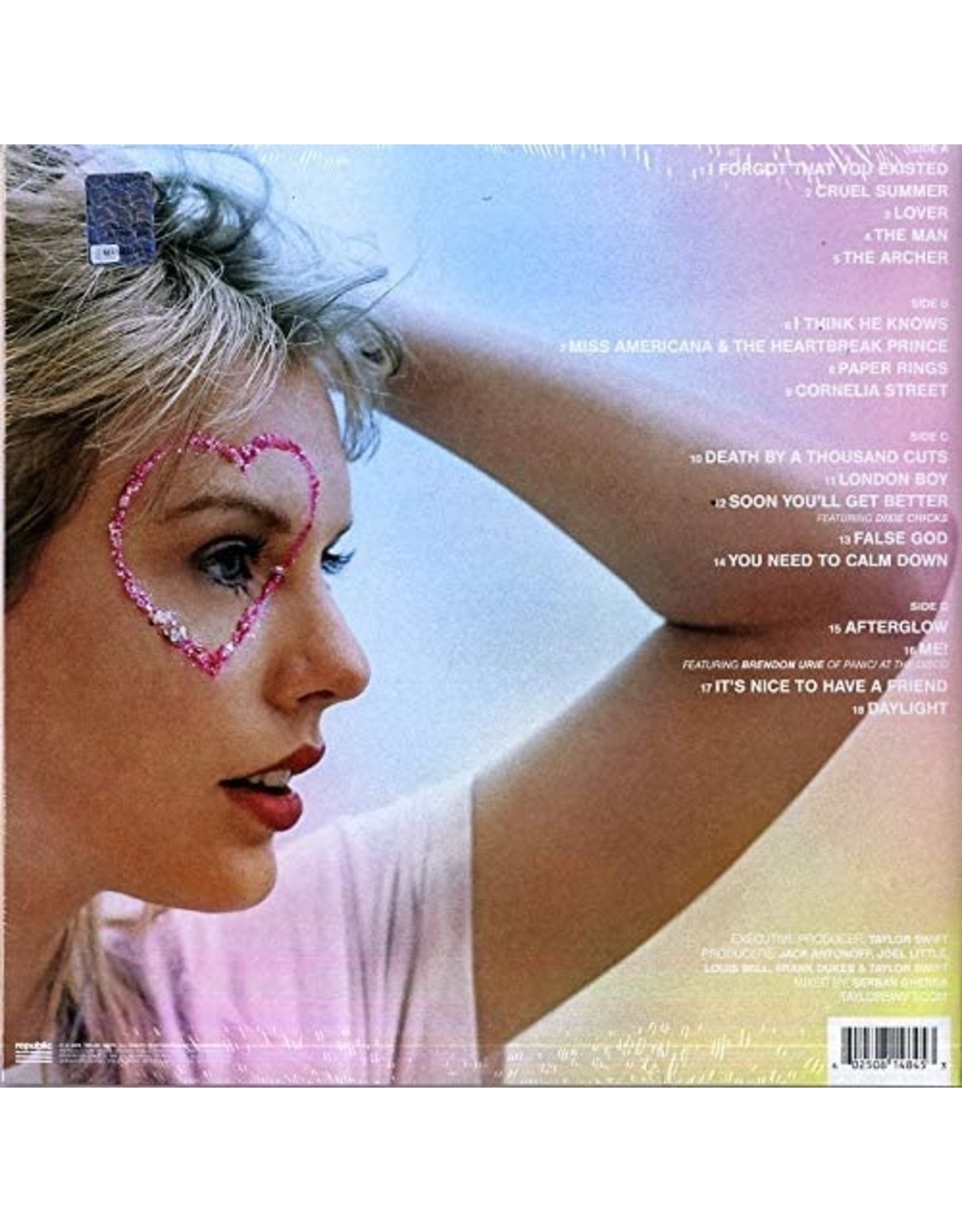 Taylor Swift - Lover (Pink & Blue Vinyl)