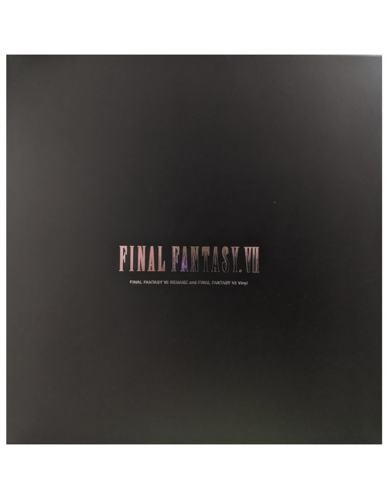 FINAL FANTASY VII REMAKE and FINAL FANTASY VII Vinyl（完全生産限定 ...