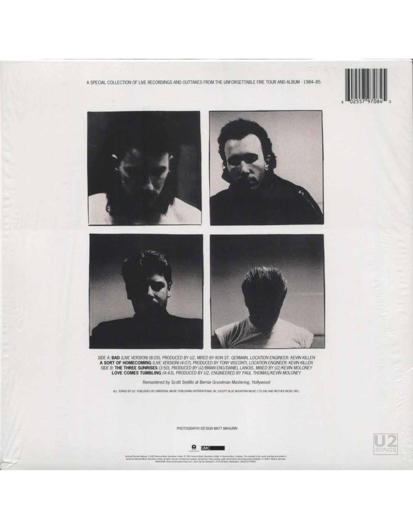 U2 - Wide Awake In America EP